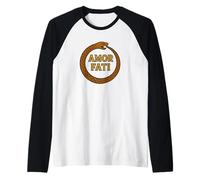Amor Fati Ouroboros Filosofia stoica Maglia con Maniche Raglan