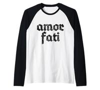 Amor Fati - Vintage Maglia con Maniche Raglan