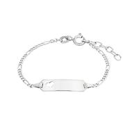 amor Ident Bracciale 925 Argento Sterling Ragazze Bambini Gioielli da braccio, 12+2 cm, Argento, Viene fornito in scatola regalo per gioielli
