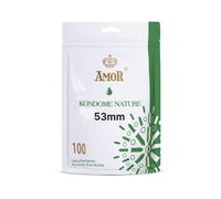 AMOR Nature Preservativi 53mm 100 pz Preservativi