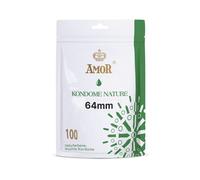 AMOR Nature Preservativi 57mm 100 pz Preservativi
