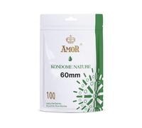 AMOR Nature Preservativi 64mm 100 pz Preservativi