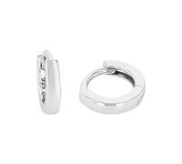 Amor Orecchini a cerchio in argento sterling 925, unisex, da donna e da uomo, forniti in confezione regalo