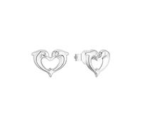 AMOR - Orecchini Bambini - Unisex in Argento 925 - Orecchino a Perno Delfino - AMR-E0091