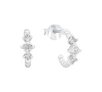 AMOR - Orecchini da Donna in Argento 925 - con Zircone - Creoli - AMR-E0130