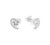 AMOR - Orecchini da Donna in Argento 925 - con Zircone - Orecchino a Perno - AMR-E0158