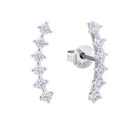 AMOR - Orecchini da Donna in Argento 925 - con Zircone - Orecchino a Perno - AMR-E0181