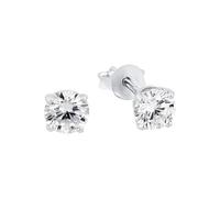 AMOR - Orecchini da Donna in Argento 925 - Orecchino a Perno a Pietra Zircone - AMR-E0123