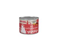 AMORA Cat Cibo Puro Cuori Di Pollo 6 X 200G (15,75€/Kg)