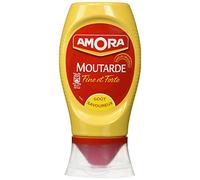 Amora Francese Forte -Moutarde Senape Dijon Fine E Forte Bottiglia Flessibile 2 X 265 Gr