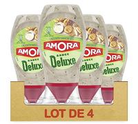Amora Salsa Deluxe - Presto Iconic - Set di 4 bottiglie da 247 g (la confezione può variare)