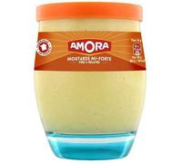 Amora - Set di 4 bicchieri da tavolo con senape Mi Strong 230 g