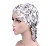 Amorar Cappello Chimio, Donne Sciarpa in Cotone Turbante Bandana Sciarpe Testa Cappello Hijab Hairband Prelegato Perdita di Capelli Fascia elastica per Il Cancro