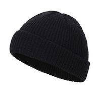 Amorar Cappello Invernale Berretto da Marinaio Unisex Berretto da Marinaio da Uomo Berretto con Orlo Arrotolato Berretto per Orologio da Motociclista