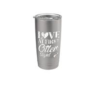 Amore al primo Otter Sight Otter Bicchiere termico in acciaio inox doppia parete