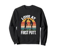 Amore al Primo Putt Golf Romance Felpa