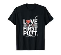 Amore al Primo Putt Golf Romance Maglietta