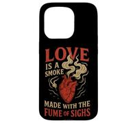 Amore angosciato fumo sospiri Romeo Juliet Shakespeare citazione Custodia per iPhone 15 Pro
