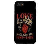 Amore angosciato fumo sospiri Romeo Juliet Shakespeare citazione Custodia per iPhone SE (2020) / 7/8