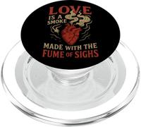 Amore angosciato fumo sospiri Romeo Juliet Shakespeare citazione PopSockets PopGrip per MagSafe