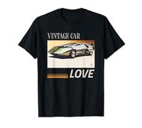 Amore Auto d'Epoca (Grafica Auto Classica) Maglietta