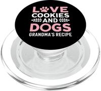 Amore Biscotti e Cani Ricetta della nonna Cane Nonna PopSockets PopGrip per MagSafe