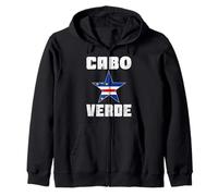 Amore Cabo Capo Verde Con Capo Verde Bandiera Independence Day Felpa con Cappuccio