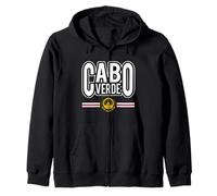 Amore Cabo Verde Con Bandiera Capo Verde Emblema Indipendenza Felpa con Cappuccio