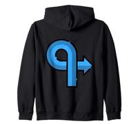 Amore cavalcavia cavalcavia Tunnel Traffico Autostrada Ponte Felpa con Cappuccio