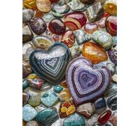 Amore Ciottoli Puzzle 1000 Pezzi, 3D Puzzle per Adulti Impegnativo, Educa Puzzles Artistico, Divertente E Stimolante Puzzles Decorativo per La Famiglia, Regalo e Decorazione Pareti FNKL6-2