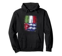 Amore cubano italiano - Cuba e l'Italia Felpa con Cappuccio