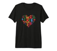 Amore Cuore Amour Amor e Liebe Maglietta Premium