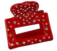 Amore Cuore Artiglio Dei Capelli Per Le Donne Acido Acetato Forte Morsetto Pinza Artiglio Dei Capelli Clip di Styling Dei Capelli Francese