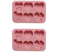 Amore Cuore Cioccolato Silicone Stampo Caramella Biscotto Ghiaccio Vassoio Forno