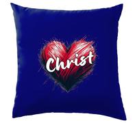 Amore Cuore Cristo - Cuscino - Pregare Religion Natale Chiesa Gesù