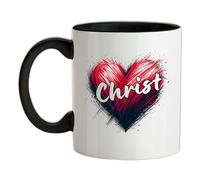 Amore Cuore Cristo - Tazza IN Ceramica - Pregare Religion Natale Chiesa Gesù