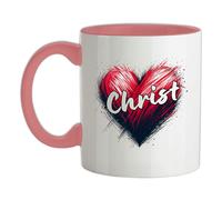 Amore Cuore Cristo - Tazza IN Ceramica - Pregare Religion Natale Chiesa Gesù
