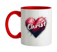 Amore Cuore Cristo - Tazza IN Ceramica - Pregare Religion Natale Chiesa Gesù