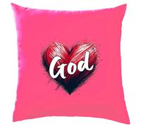 Amore Cuore Dio - Cuscino - Pregare Chiesa Love Dio Gesù Religione Padre