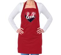 Amore Cuore Dio - Unisex Adulti Grembiule - Pregare Chiesa Gesù Religione Padre
