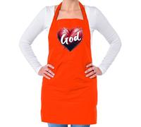 Amore Cuore Dio - Unisex Adulti Grembiule - Pregare Chiesa Gesù Religione Padre