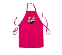 Amore Cuore Dio - Unisex Bambini Grembiule - Pregare Chiesa Gesù Religione Padre