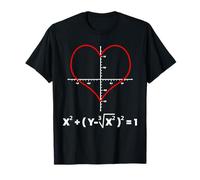 Amore Cuore Equazione Matematica Grafico Divertente San Valentino Maglietta