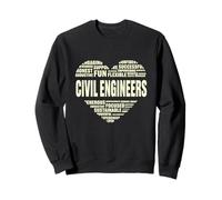 Amore Cuore Fatti Ingegneri Civili Amante Ingegneria Vita Lavoro Felpa