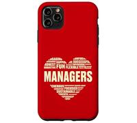 Amore Cuore Fatti Manager Amante Gestire la Vita Nice Manager Custodia per iPhone 11 Pro Max