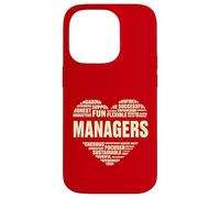 Amore Cuore Fatti Manager Amante Gestire la Vita Nice Manager Custodia per iPhone 14 Pro
