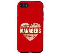 Amore Cuore Fatti Manager Amante Gestire la Vita Nice Manager Custodia per iPhone SE (2020) / 7 / 8