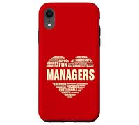 Amore Cuore Fatti Manager Amante Gestire la Vita Nice Manager Custodia per iPhone XR