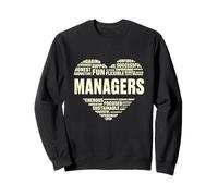 Amore Cuore Fatti Manager Amante Gestire la Vita Nice Manager Felpa