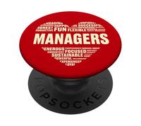 Amore Cuore Fatti Manager Amante Gestire la Vita Nice Manager PopSockets PopGrip Adesivo